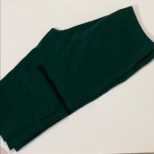 Emerald green office pants